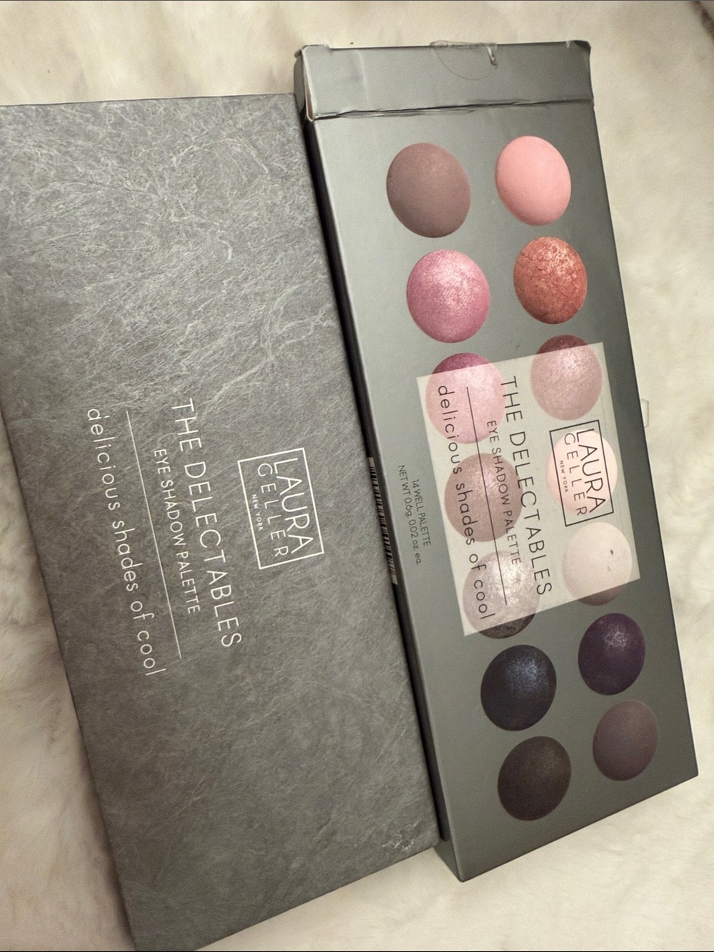 Laura Geller The Delectables Eyeshadow Palette Delicious shades of cool 14 NEW - Picture 4 of 7
